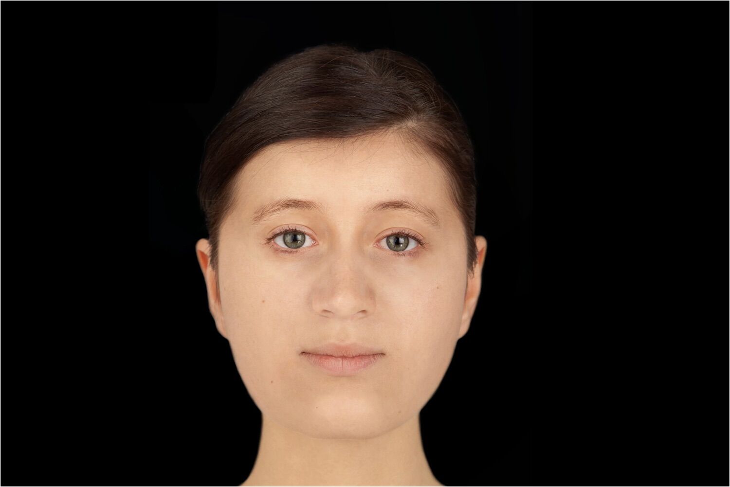 1,300 years ago, this teenager was buried with treasure.  Science gave her a face