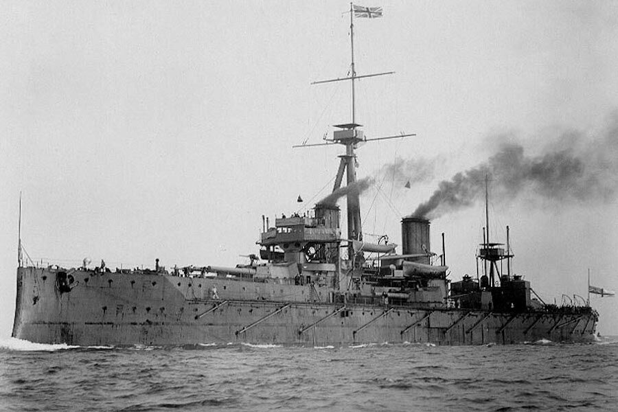 100 years later, America and England will build a powerful warship to “dominate the seas”.