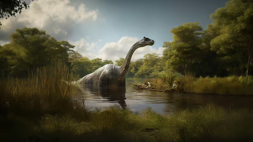 DINOSSAURO ENCONTRADO NO CONGO (MOKELE MBEMBE) 