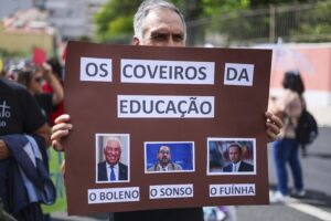 educação manifestação professores