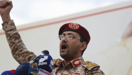 Yahya Saree, porta-voz militar do Houthis