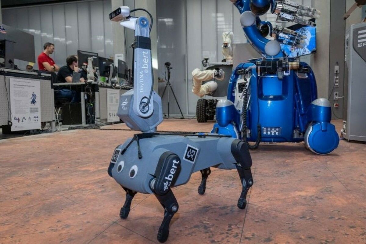 Por primera vez, un perro robot ha sido controlado remotamente por alguien fuera de la Tierra