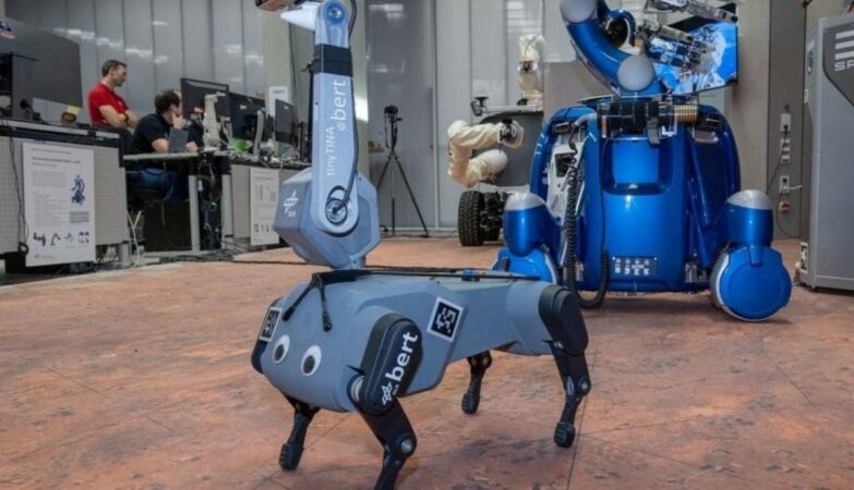 Por primera vez un perro robótico es controlado remotamente por un extraterrestre