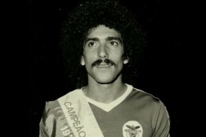 Ex-jogador do Benfica Minervino Pietra.