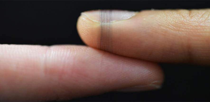 Los científicos crean sensores biométricos que se pueden imprimir en la propia piel