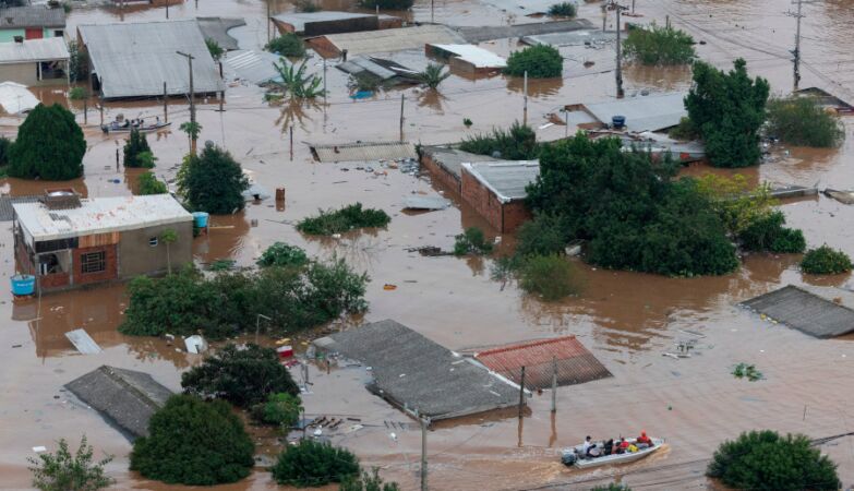 Inundações no Rio Grande do Sul no Brasil