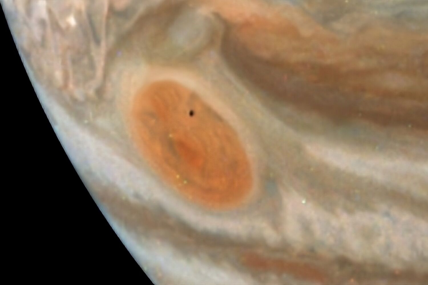 Jupiter's Great Red Spot is mysteriously shaking like jelly