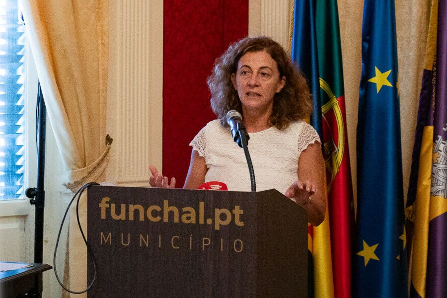 Cristina Pedra Costa, presidente da Câmara do Funchal.