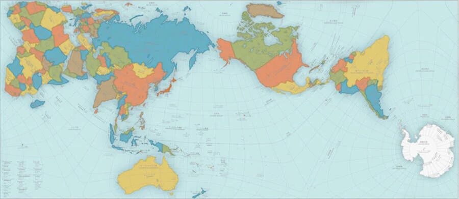 Un nuevo mapa mundial muestra cuán inexactos son todos los mapas que has visto