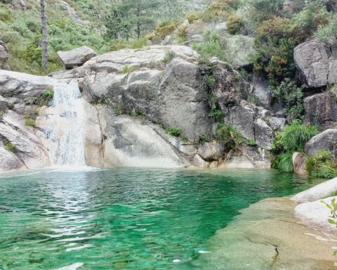 Poço Azul no Gerês.