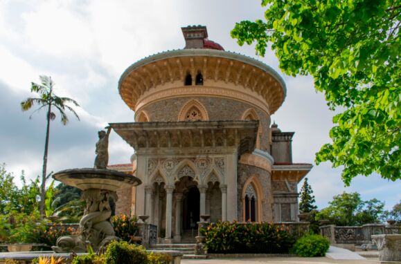 Fachada do Palácio de Monserrate em Sintra.