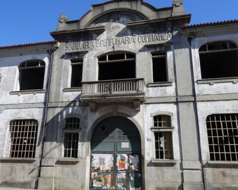 Edifício da antiga Fábrica Confiança em Braga.