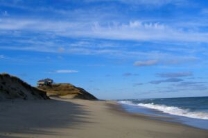 Casa de praia em Cape Cod, Massachusetts, nos EUA.