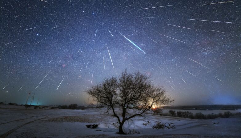 'Espectáculo de luces en el cielo' el viernes: el cometa Halley trae una lluvia de meteoritos