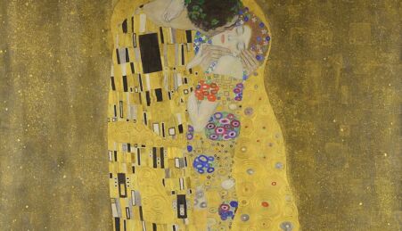 O Beijo, Gustav Klimt