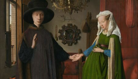 O Casal Arnolfini, Jan van Eyck