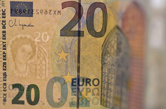 nota 20 euros dinheiro
