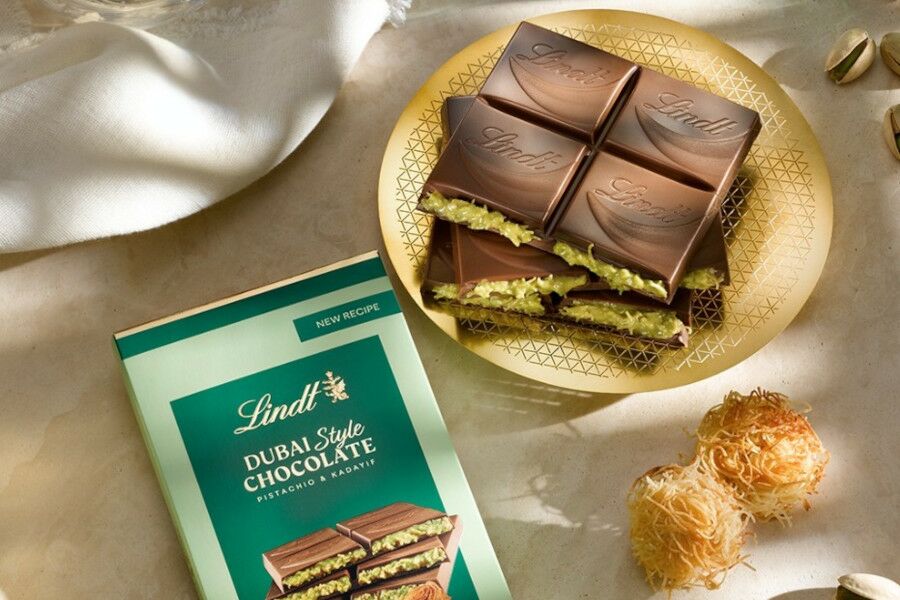 Chocolate do Dubai chegou à Lindt Portugal.