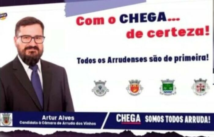 Artur Alves, ex-candidato do Chega nas eleições autárquicas, foi acusado pelo Ministério Público de um crime de abuso sexual de menor.