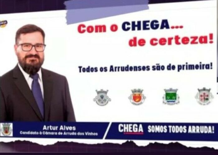 Artur Alves, ex-candidato do Chega nas eleições autárquicas, foi acusado pelo Ministério Público de um crime de abuso sexual de menor.