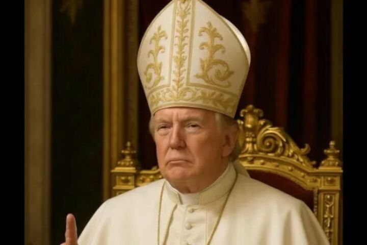 Trump publica imagem vestido de Papa
