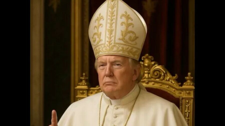 Trump publica imagem vestido de Papa