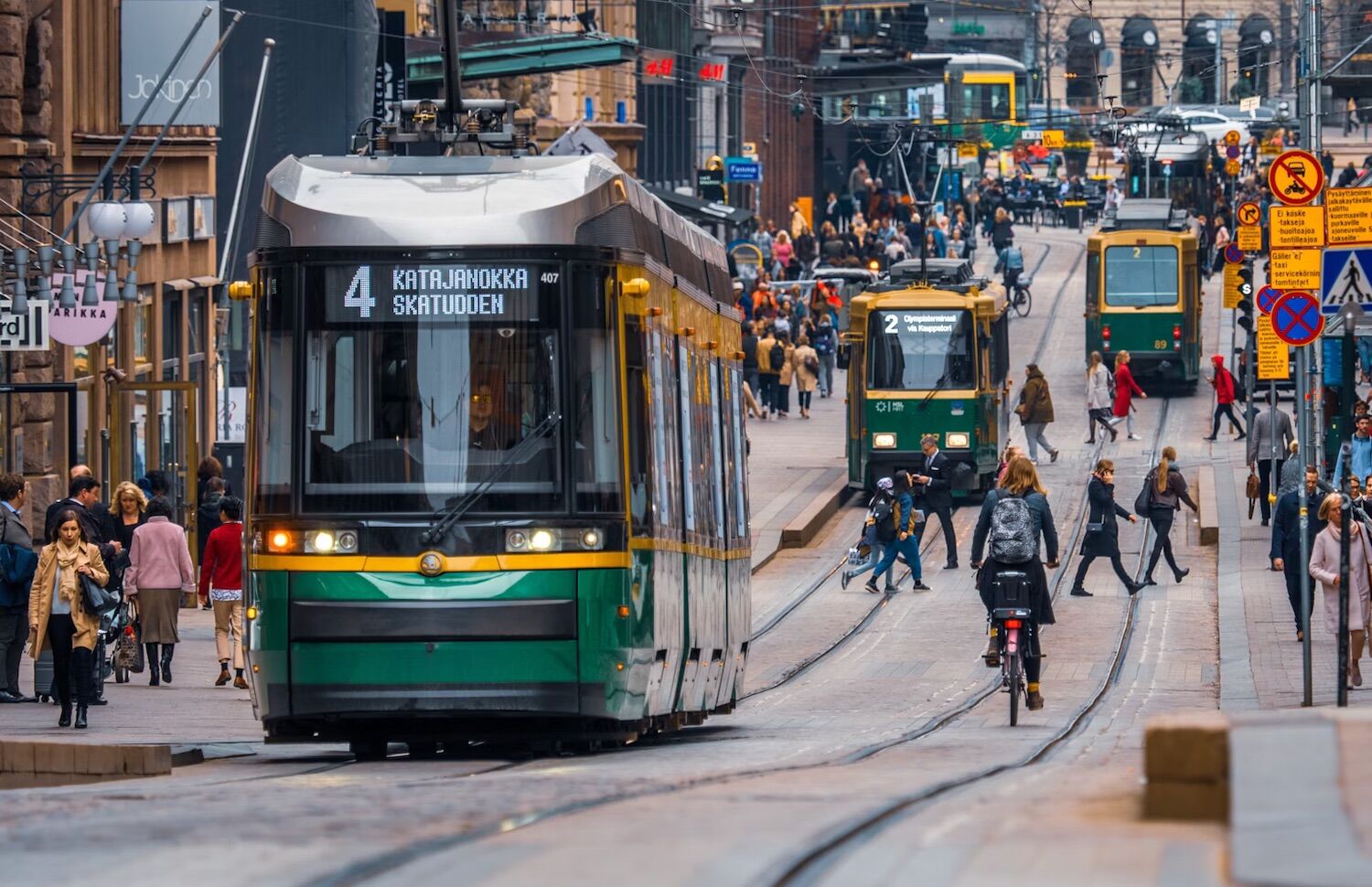 Helsinquia trafikte tek bir ölüm olmadan bir yıl geçirdi. Bu bir seçimdi