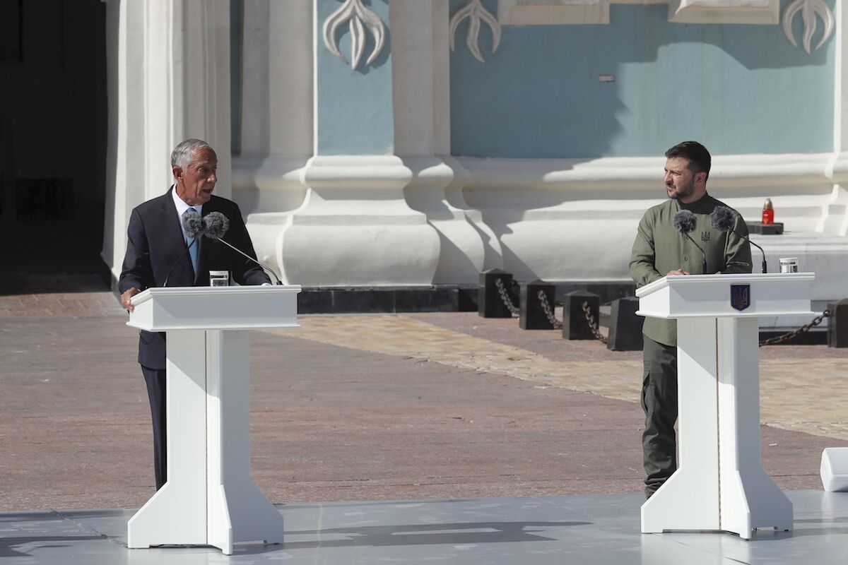 İki yıl önce Marcelo bir hendeke girmişti; Bu yıl Zelenskyy tarafından dekore edildi